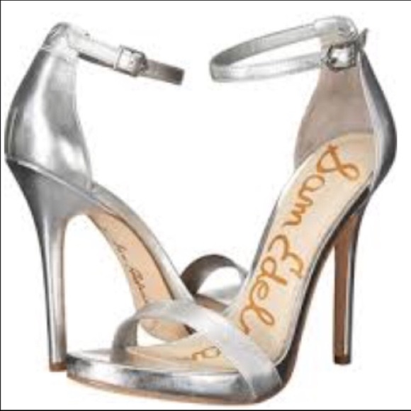 Sam Edelman Shoes - Sam Edelman Nadya Leather High Heel Sandals Sz 8.5